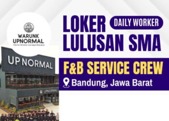 PELUANG EMAS! Warunk Upnormal Bandung Buka Loker Buat Lulusan SMA dan SMK, Gini Syaratnya