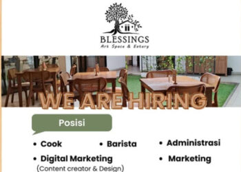 5 Posisi Sekaligus! Blessings Artspace Bandung Gelar Loker Teranyar, Tertarik?