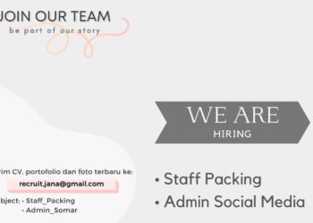 FRESH GRADUATE MENDEKAT! Jana Bandung Buka Loker Teranyar bagi Tamatan SMA dan SMK