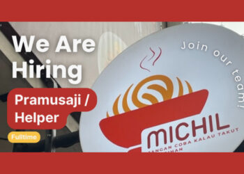 Lulusan SMA SMK Mendekat! Kedai Michil Bandung Gelar Loker Posisi Helper