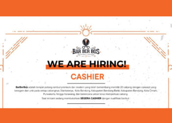 PELUANG EMAS! BarBerBos Bandung Buka Loker Buat Lulusan SMA dan SMK Posisi Kasir