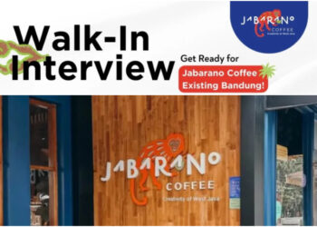 6 Posisi Sekaligus! Jabarano Coffe Bandung Gelar Loker Walk In Interview Buat Lulusan SMA SMK