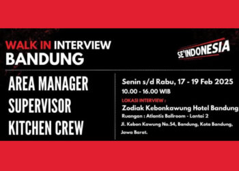 WALK IN INTERVIEW! Seiindonesia Bandung Gelar Loker 3 Posisi Buat Lulusan SMA SMK