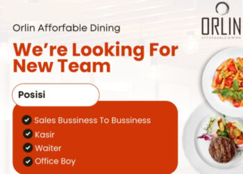 Yuk Datang Langsung! Orlin Affordable Dining Buka Loker 4 Posisi Sekaligus, Tertarik?