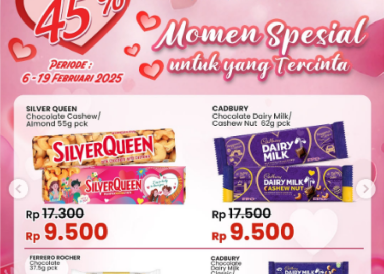 Promo Indomaret: Ada Diskon Spesial Cokelat