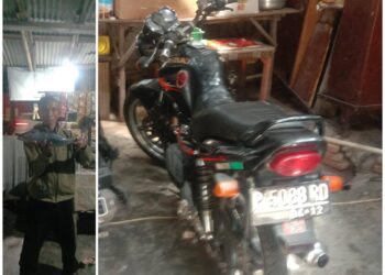 Pria Asal Puger Jember Gondol Motor Thunder, HP Vivo dan Uang Ratusan Ribu (Facebook/Sisca Puji)