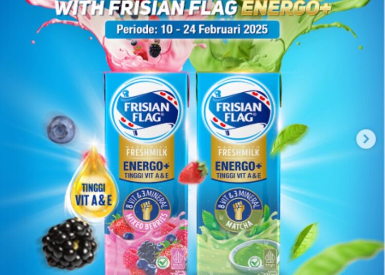 Valentine With Frisian Flag Energo+ di Indomaret