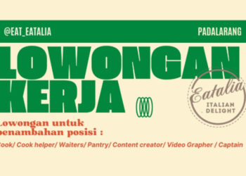 7 POSISI SEKALIGUS! Eat Eatalia Bandung Gelar Loker Terbaru Buat Tamatan SMA SMK