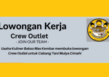 BUAT TAMATAN SMA SMK! Bakso Mas Kembar Bandung Gelar Loker Terbaru