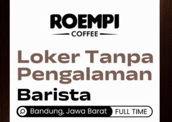 FRESH GRADUATE MERAPAT! Roempi Coffee Bandung Gelar Loker Terbaru Buat Tamatan SMA SMK