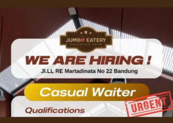 Info Loker Casual! Jumbo Eatery Bandung Gelar Lowongan Buat Tamatan SMA SMK