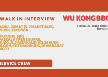 WALK IN INTERVIEW! Wu Kong BBQ Bandung Adakan Loker Buat Lulusan SMA SMK