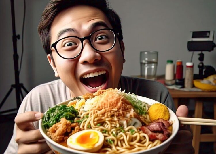 Nonton Video Orang Mukbang Makanan yang Bikin Ngiler Bisa Membatalkan Puasa ?