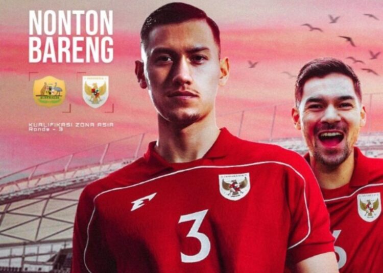 Jadwal dan Live Streaming Timnas Indonesia vs Australia, Kamis 20 Maret 2025 Pukul 16.10 WIB, Tonton Disini !