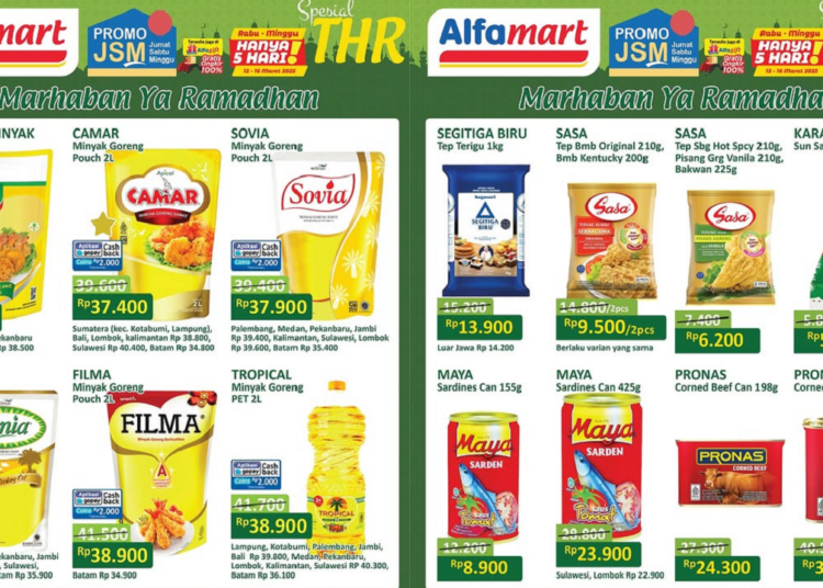 Daftar katalog promo Alfamart Hari Ini 15 Maret 2025 (Instagram/Alfamart)