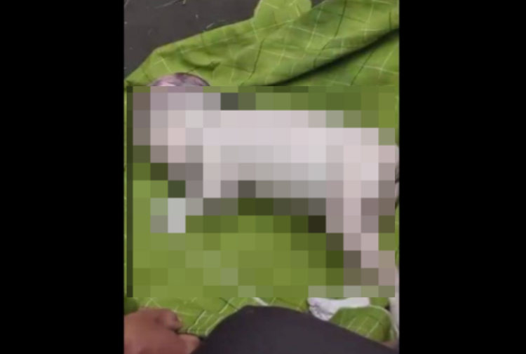 Bayi Perempuan Ditemukan Mengapung Bersama Sampah di Aliran Sungai Mayang Jember (Facebook/Info Warga jember)