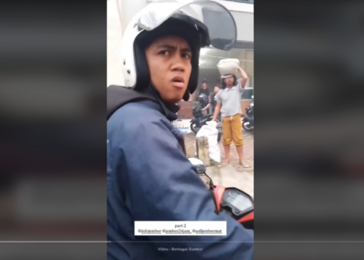Remaja Perempuan Jadi Korban Pelecehan Pria Tak Dikenal (tiktok.com/@jember24jam_)