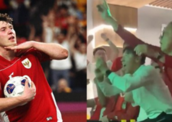 Video Shin Tae-yong Kembali Nobar Timnas Indonesia, Ikut Selebrasi Saat Ole Romeny Cetak Gol Lawan Bahrain !
