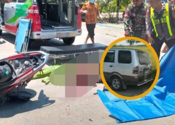 Kecepatan Tinggi Saling Bertabrakan di Bojonegoro Pemotor vs Panther, Warga Temayang Tewas