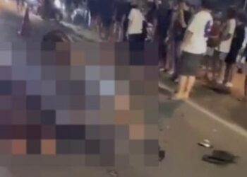 Kecelakaan di Jalan Raya Padangan-Cepu Bojonegoro (Istimewa)