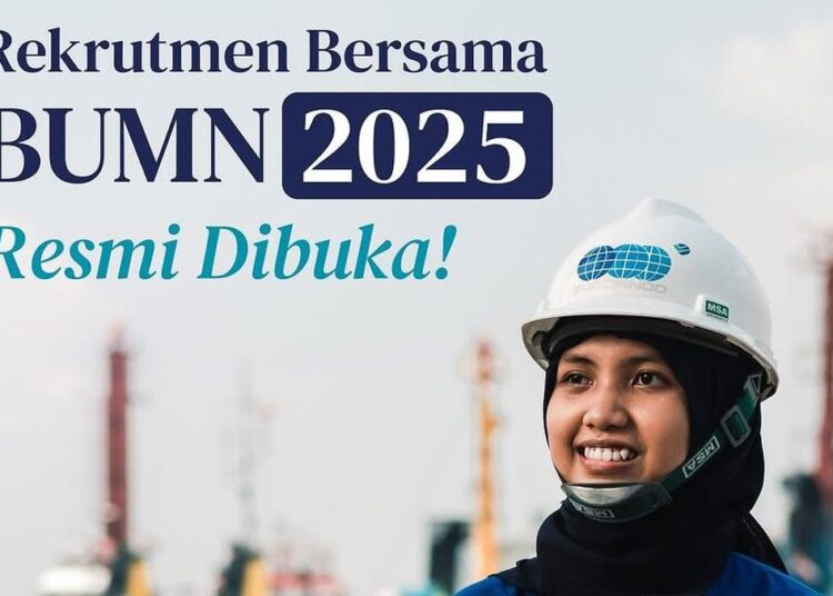 Begini Cara Daftar Rekrutmen Bersama BUMN 2025, Dibuka Tanggal 7 Maret !