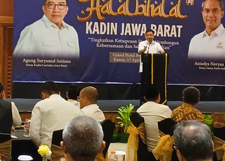 Halalbihalal Kadin Jabar, Agung Suryamal Singgung Pentingnya Kekompakan