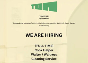 3 POSISI! Ton Kedai Bandung Gelar Loker Terbaru Buat Lulusan SMA dan SMK