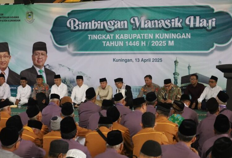 976 Calon Jemaah Haji Ikuti Bimbingan Manasik di Kuningan Islamic Center