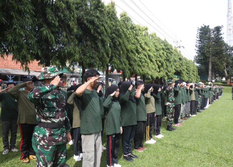 201 Mahasiswa Berbagai Universitas di Indonesia Ikuti Latihan Bela Negara