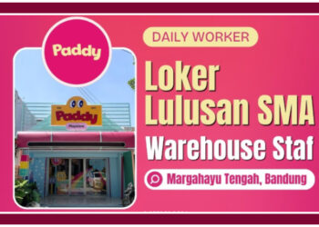 Lulusan SMA SMK Bisa Ikut! Paddy Bandung Gelar Loker Posisi Staff Gudang
