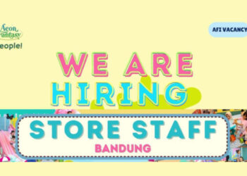 Lulusan SMA SMK! PT Aeon Fantasy Bandung Gelar Loker Posisii Staff Toko