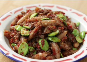 Nikmatnya Oseng Cumi Pete, Dijamin Ketagihan!, Simak Resep dan Cara Masak