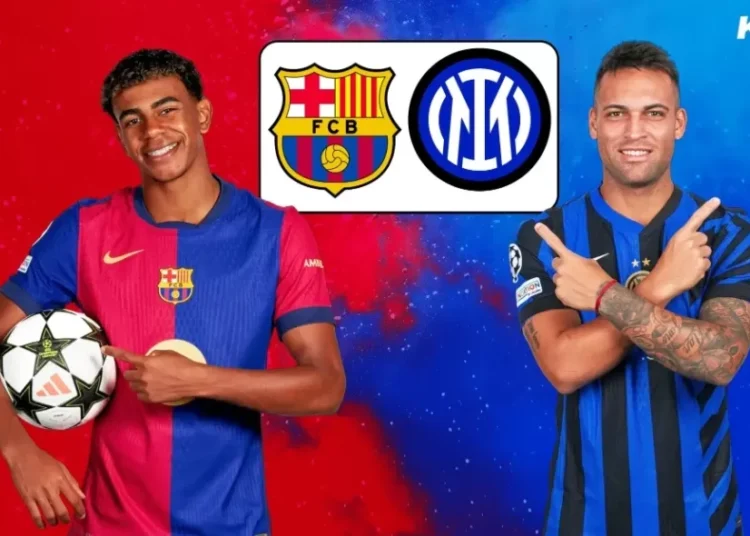 BARU MULAI Semifinal Liga Champions Leg 1: Barcelona vs Inter Milan KLIK DISINI Untuk Menonton !