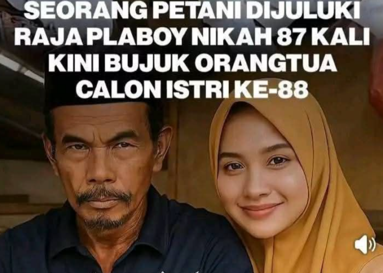 Abah Kaan, Petani Asal Majalengka yang Dijuluki Raja Playboy: Menikah 87 Kali Sejak Usia 14 Tahun