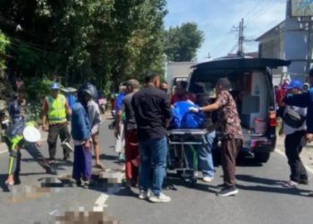 Kecelakaan Maut Melibatkan Truk vs Motor di Malang (Polres Malang)