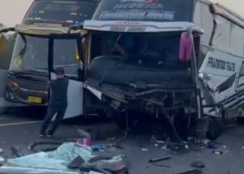 Bus Suporter Persebaya Kecelakaan di Tol Pekalongan Saat Menuju Laga Persija vs Persebaya
