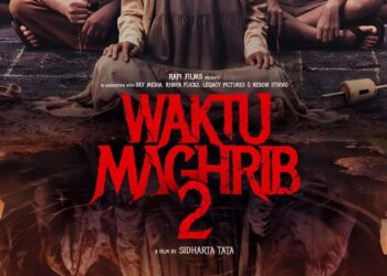 NONTON FIlm Waktu Maghrib 2, Teror Jin Ummu Sibyan Kembali Hantui Desa Giritirto!