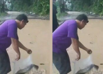 VIRAL Warga Sukabumi Tebar Ikan di Jalan Rusak Pangleseran, Sindir Pejabat yang Sibuk Ngonten dan Ngopi