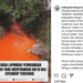 VIRAL Air Sungai di Citeureup Bogor Berubah Oranye dan Berbau Menyengat Akibat Limbah Industri