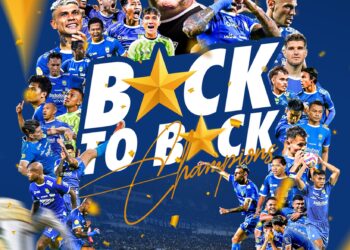 Persib Bandung Ukir Sejarah Pertama Kali Berhasil Juara Liga 1 Back-to-Back!