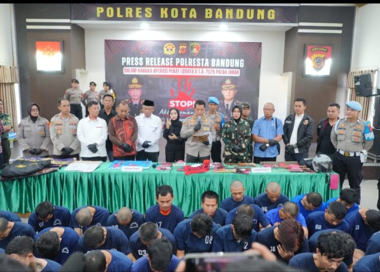 Ratusan Preman Belum “Pensiun” di Jabar Telah Diamankan, Lainnya Kini Dibidik Polisi