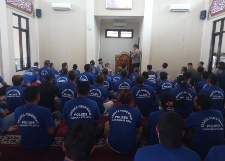 Polisi Amankan 79 Orang Preman dan Tukang Parkir Liar di Kota Tasikmalaya