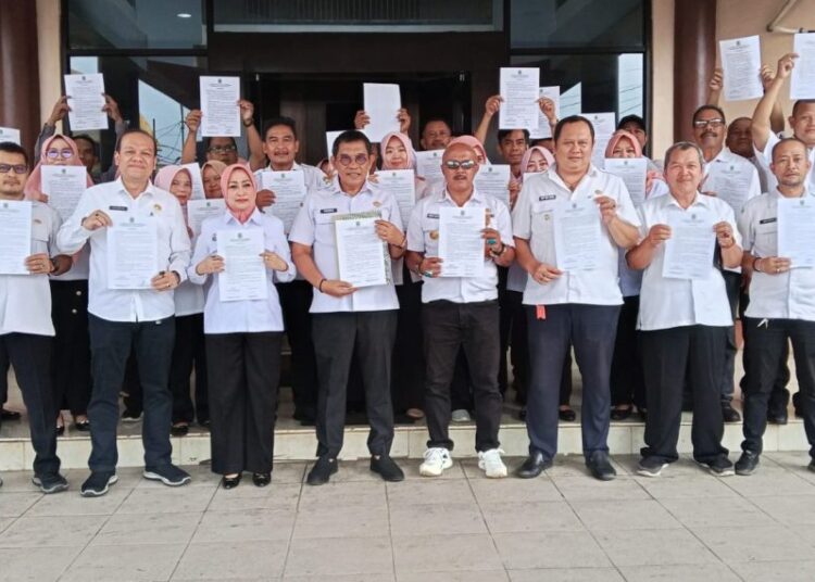 75 ASN Diskopdagperin Kuningan Tanda Tangani Pakta Integritas, Ini Tujuannya