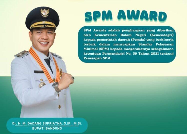 Pertama Kali! Kabupaten Bandung Masuk 8 Besar Kabupaten Terbaik se-Indonesia