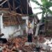 Rumah Azis di Sindang Barang Kuningan Ambruk Diterjang Angin Kencang