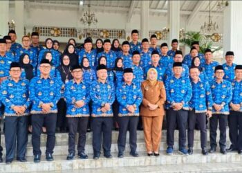 Pengurus Korpri Kuningan Periode 2025-2030 Dikukuhkan, Ini Harapan Bupati