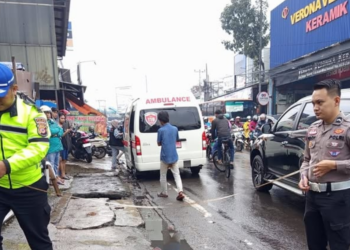 Kecelakaan Maut di Cimahi: Tiga Motor Bertabrakan di Padasuka, Satu Pengendara Tewas