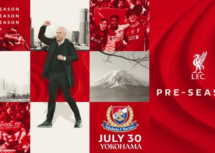 Jadwal Tur Pramusim Klub Liga Inggris untuk Musim 2025/2026: Liverpool, Arsenal, Man United, dan Klub Lainnya