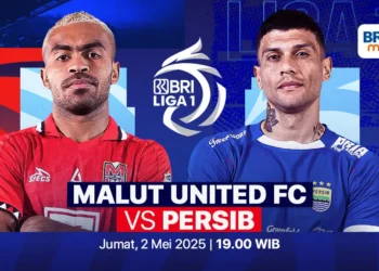 Info Lokasi Nobar Laga Malut United vs Persib Bandung di Sekitaran Cimahi dan Bandung, Jumat 2 Mei 2025