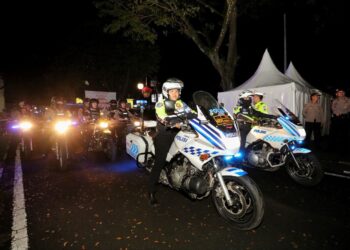 600 Personel Gabungan Patroli, Pastikan Keamanan Kota Bandung